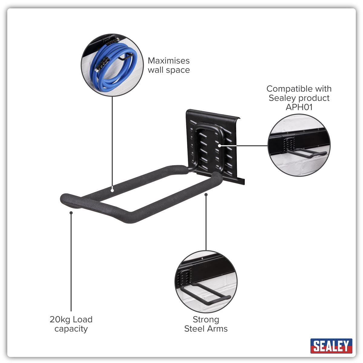 Sealey Storage Hook Closed End APH07