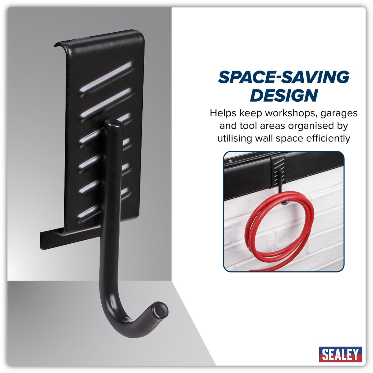 Sealey Storage Hook Single J Prong APH10