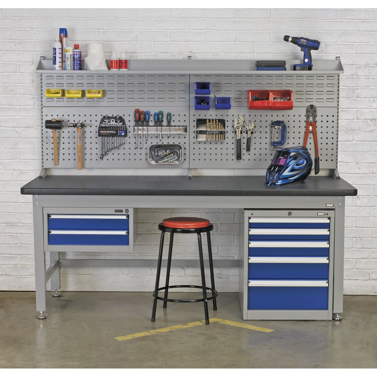 Sealey Workbench Steel Industrial 2.1m API2100