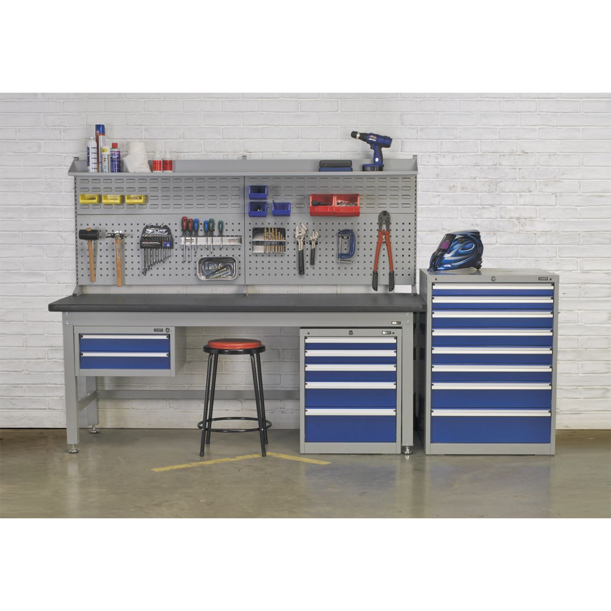 Sealey Workbench Steel Industrial 2.1m API2100