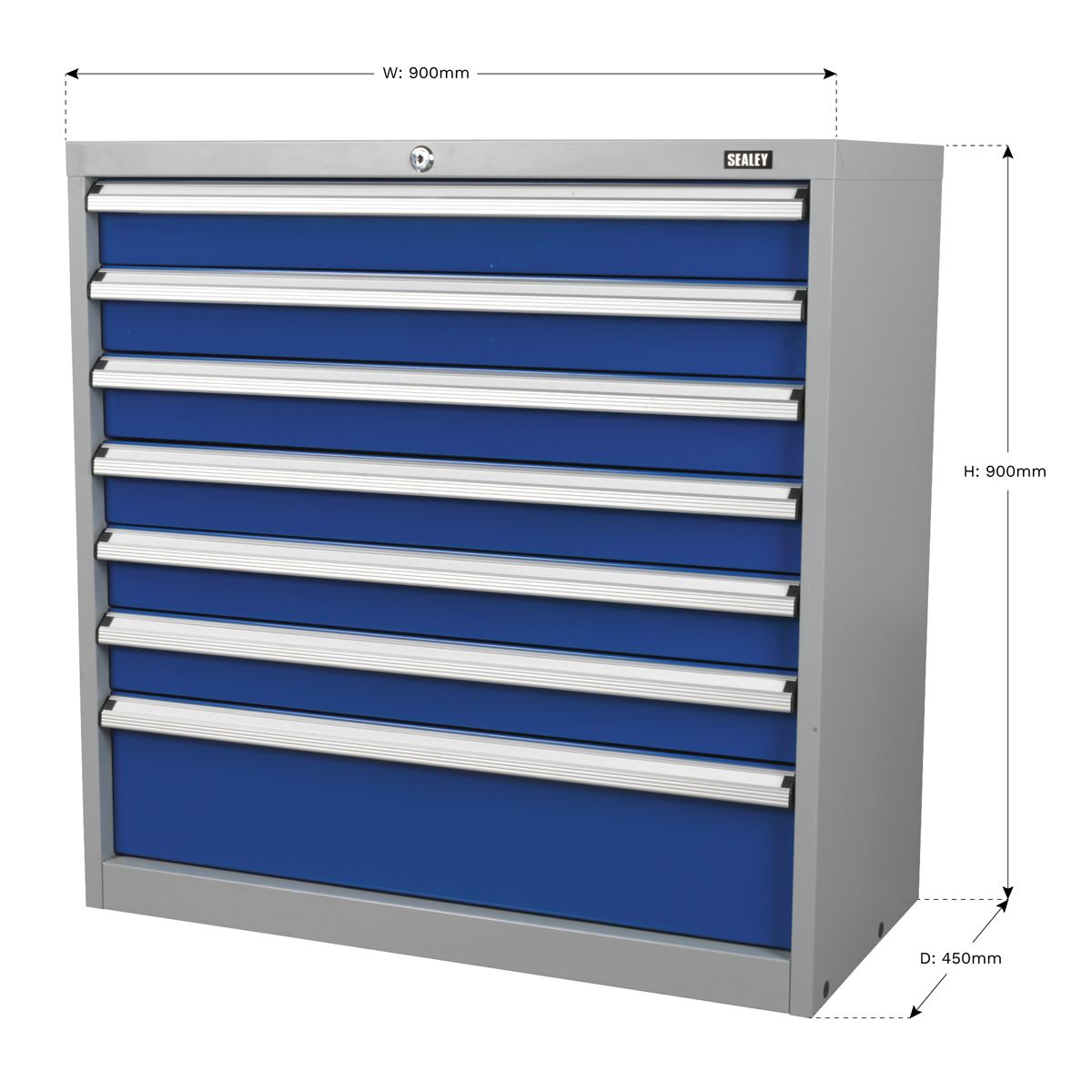 Sealey Industrial Cabinet 7 Drawer API9007