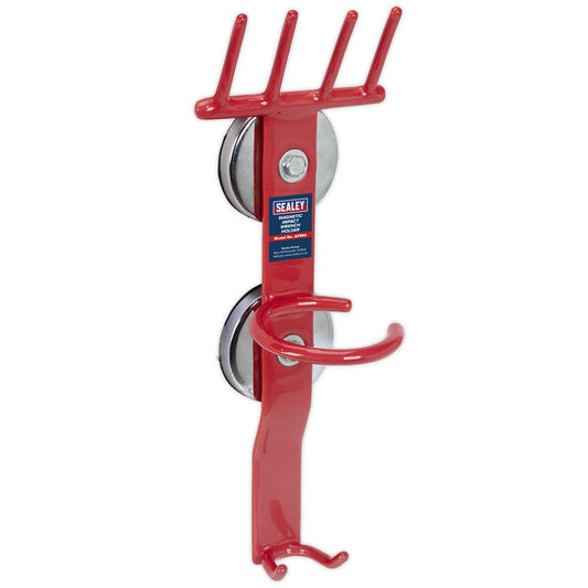 Sealey Magnetic Impact Wrench And Socket Holder Storage Of Air Hoses etc APMH