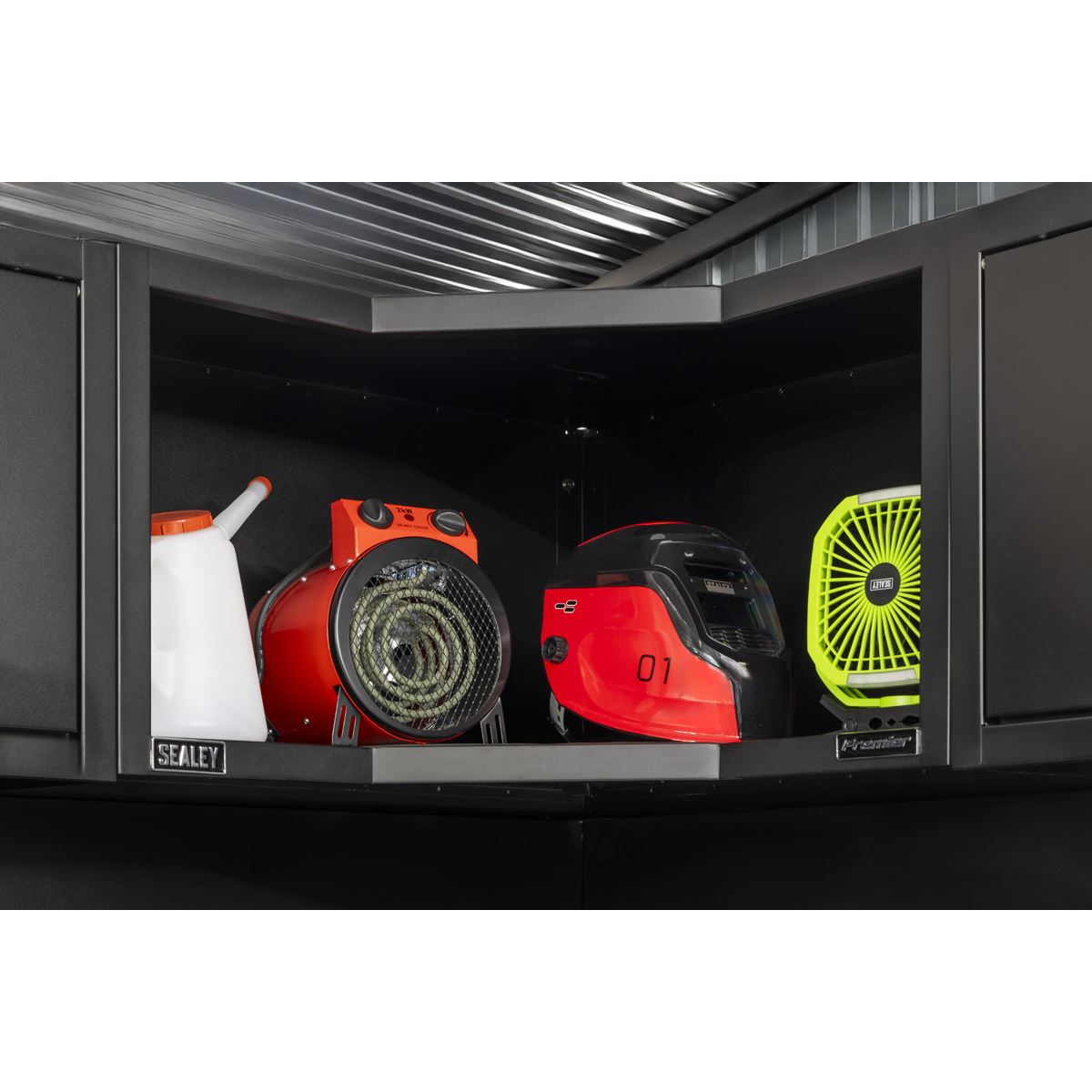 Sealey Modular Corner Wall Cabinet 930mm Heavy-Duty APMS16