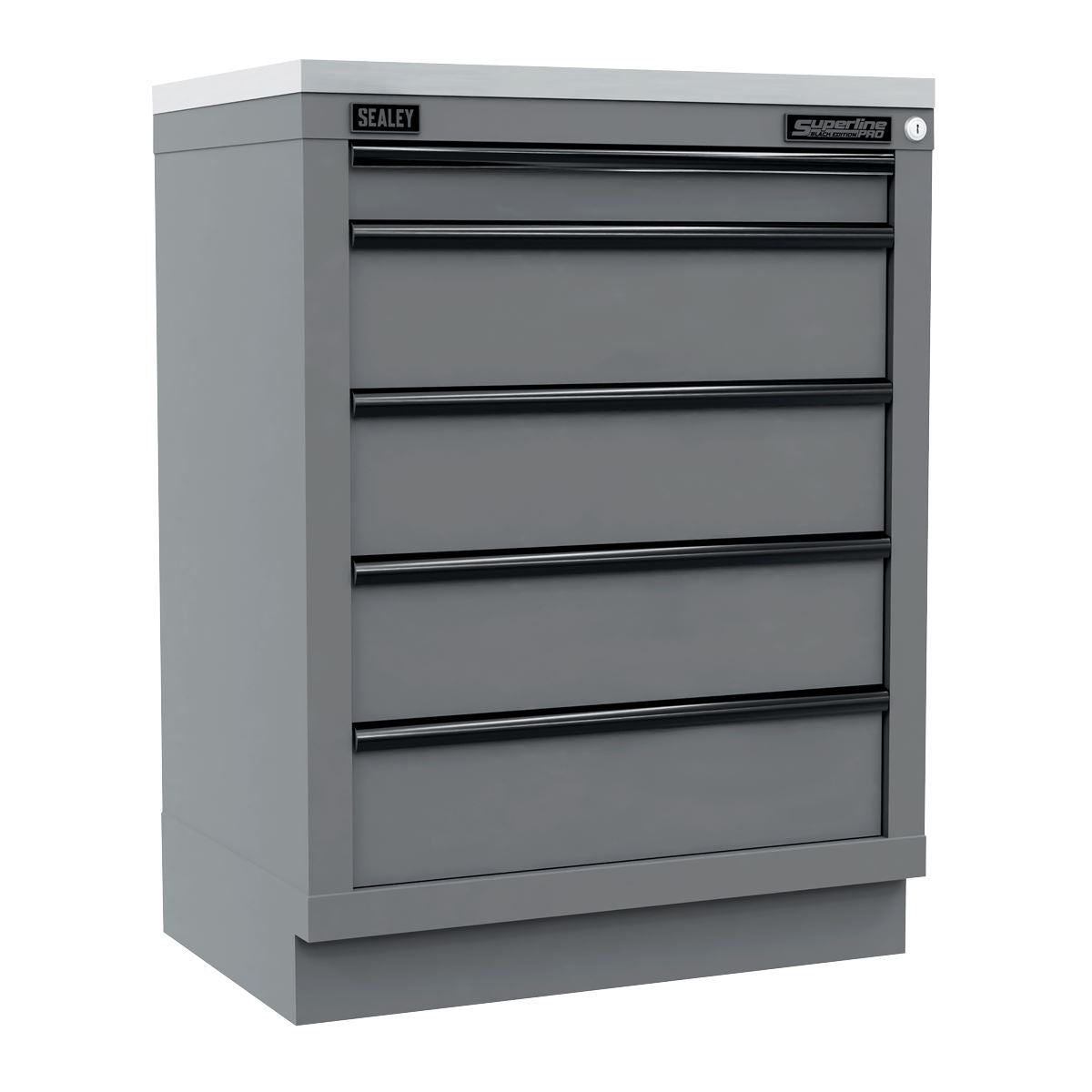 Sealey Superline Modular Cabinet 5 Drawer 680 x 460 x 910mm Soft Close APMS35BE