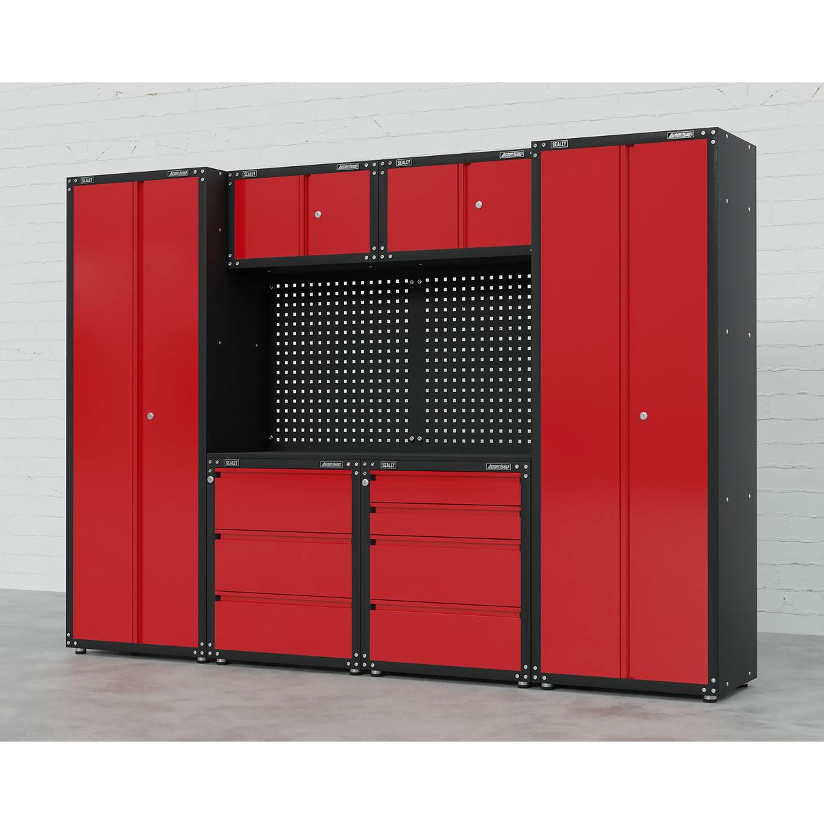 Sealey American PRO&reg; 2.6m Storage System APMS80COMBO2