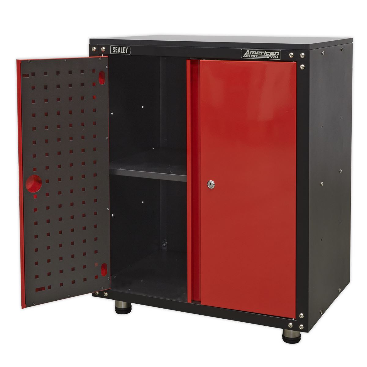 Sealey Modular 2 Door Cabinet with Worktop 665mm APMS81