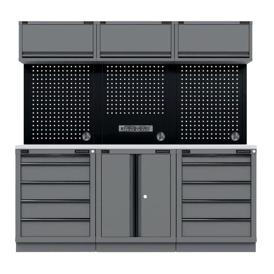 Sealey Black Edition Storage System Stainless Worktop 2.04m APMSBESTACK04SS