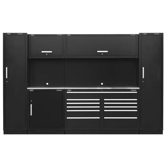 Sealey Premier 3.55m Storage System - Stainless Worktop APMSCOMBO7SS