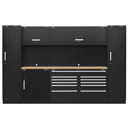Sealey Premier 3.55m Tool Storage System Pressed Wood Worktop APMSCOMBO7W