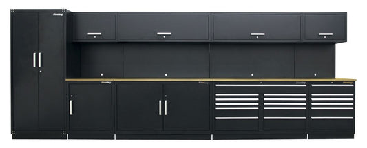 Sealey Premier 5.6m Storage System - Oak Worktop APMSOAK