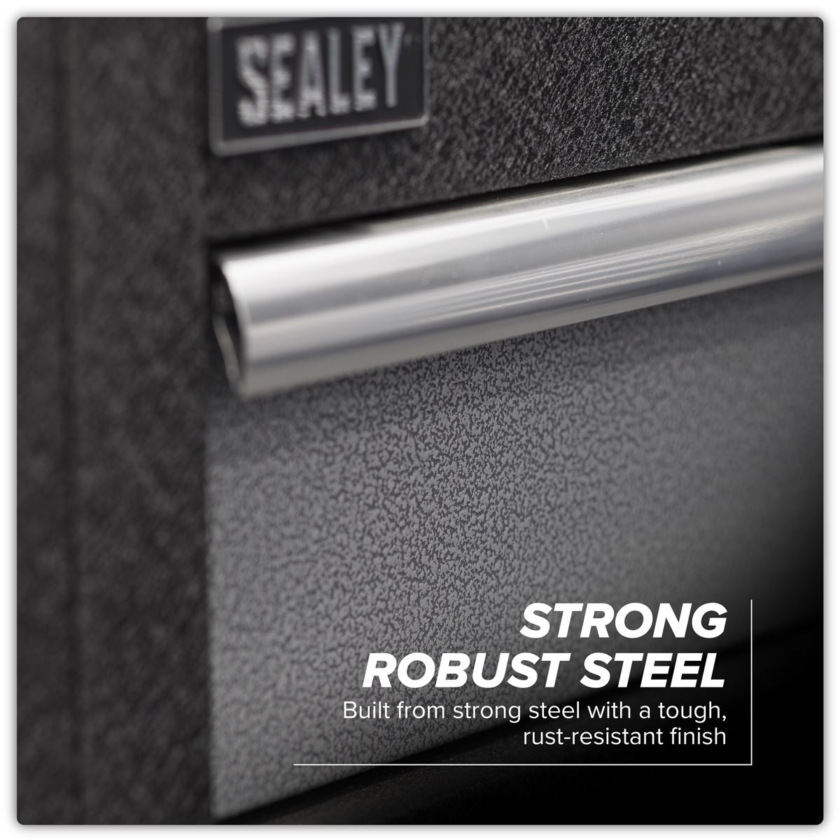 Sealey Modular Storage System Combo - Stainless Steel Worktop APMSSTACK14SS