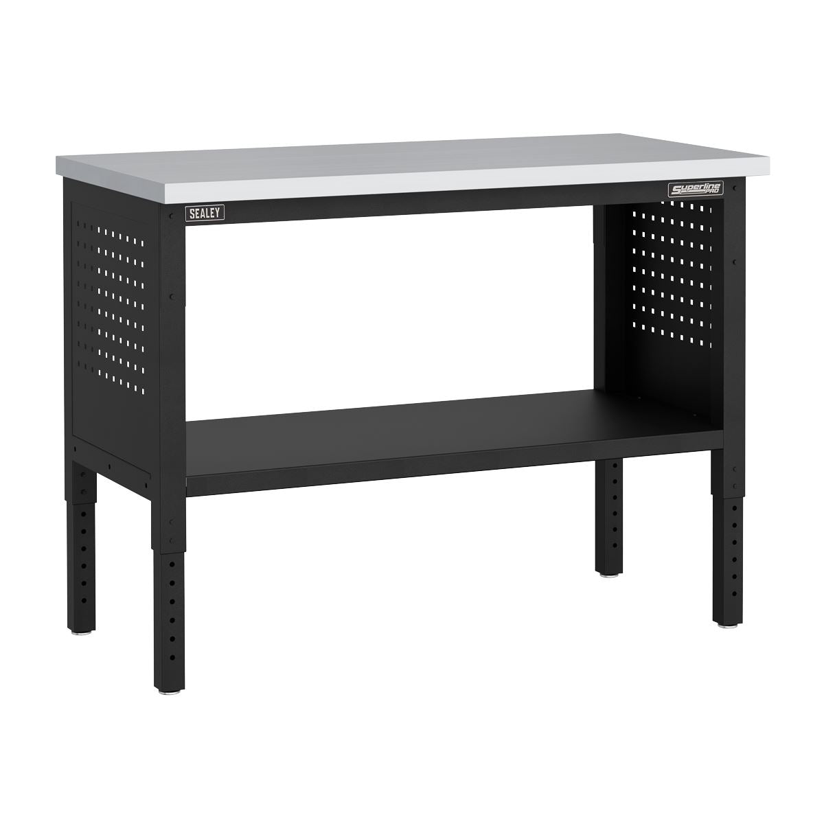 Sealey Modular Adjustable Height Workbench Stainless Steel Top 1265mm APMWB50SS