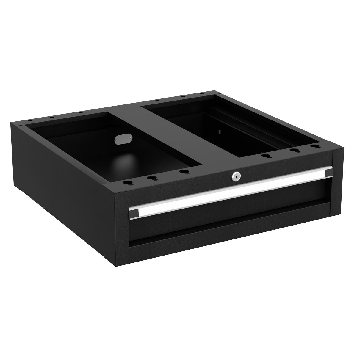 Sealey Superline Modular Single Drawer Unit Black 564 x 540 x 156mm APMWBD1S