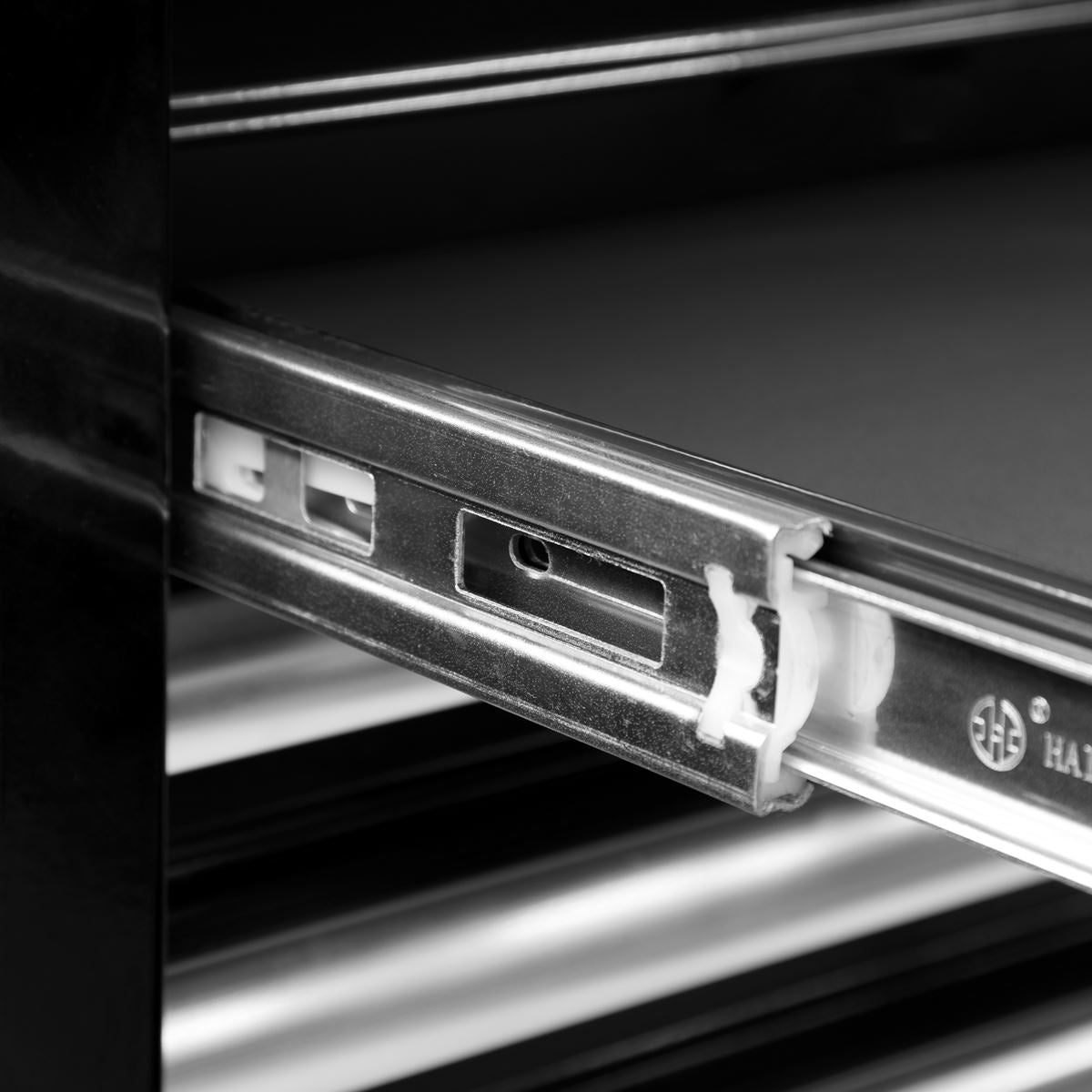 Sealey Topchest, Mid-Box & Rollcab Combination 14 Drawer with Ball-Bearing Slides - Black APSTACKTB
