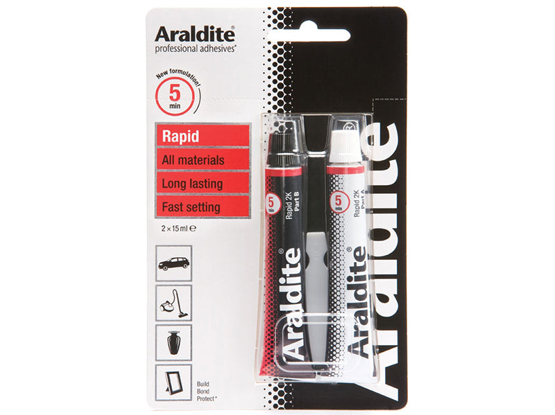 Araldite® Rapid Epoxy 2 x 15ml Tubes ARA400005