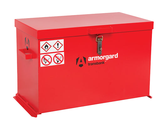 Armorgard TRB4 TransBank™ Hazard Transport Box 880 x 485 x 540mm ARMTRB4