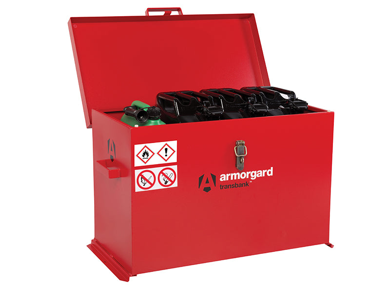 Armorgard TRB4 TransBank™ Hazard Transport Box 880 x 485 x 540mm ARMTRB4
