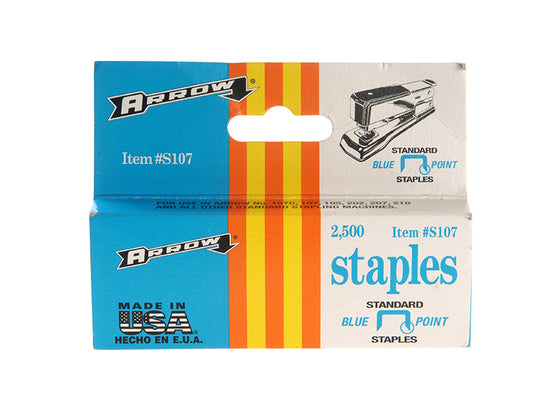 Arrow S107 Staples (Box 2500) ARRS107