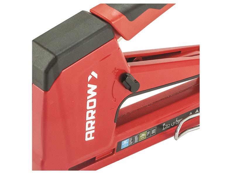 Arrow T50 2 in 1 Staple Gun Bottom Load Magazine Viewing Window ARRT50RED2