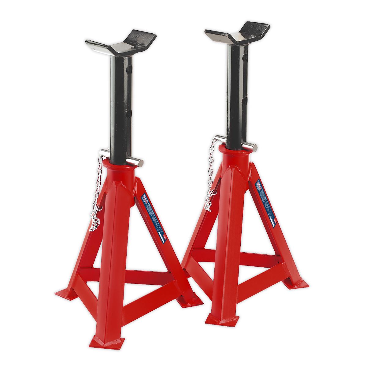 Sealey Axle Stands (Pair) 10 Tonne Capacity per Stand AS10000