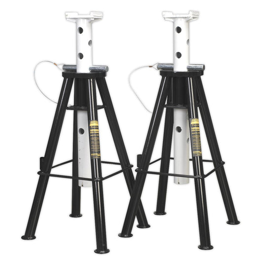 Sealey Axle Stands (Pair) 10 Tonne Capacity per Stand High Level AS10H