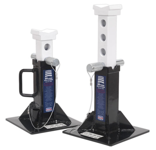 Sealey Axle Stands (Pair) 20 Tonne Capacity per Stand AS20
