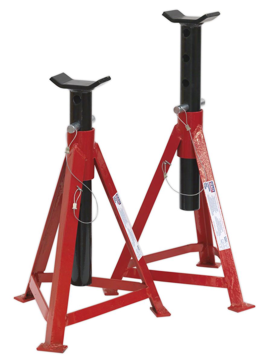 Sealey Axle Stands (Pair) 2.5 Tonne Capacity per Stand Medium Height AS3000