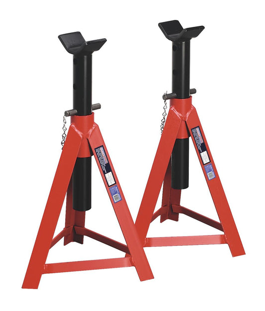 Sealey Axle Stands (Pair) 5 Tonne Capacity per Stand AS5000M
