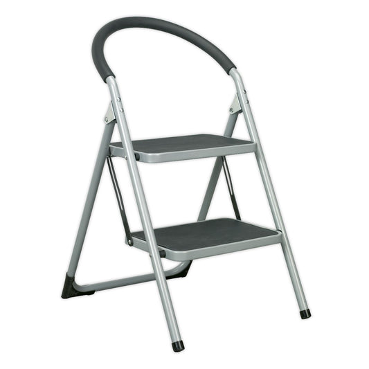 Sealey Step Stool 2-Tread 150kg Capacity EN14183 ASL2