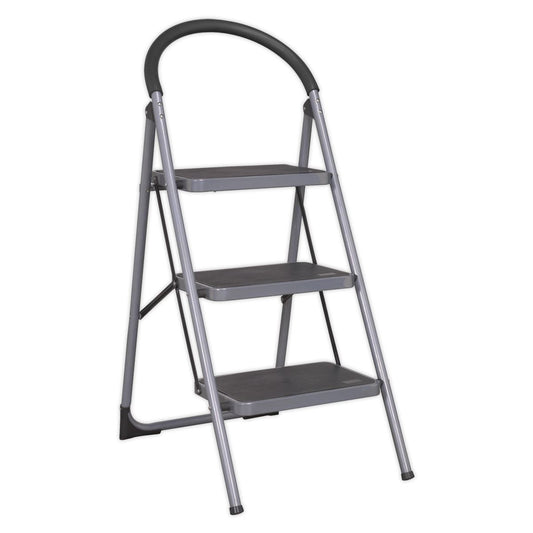 Sealey Step Stool 3-Tread 150kg Capacity EN 14183 ASL23