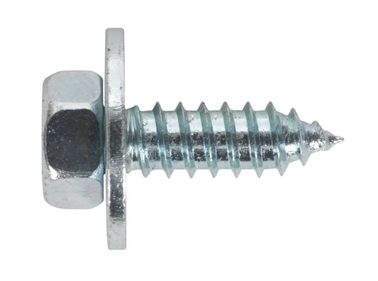 Sealey Acme Screw with Captive Washer M14 x 3/4" Zinc Pack of 100 ASW14