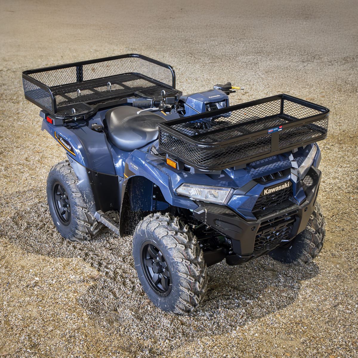 Sealey ATV Front Cargo Rack 915 x 440 x 160mm Metal Frame With Mesh ATCR02F
