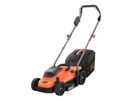 BLACK DECKER Compact Lawnmower 33cm 36V 1 x 2.0Ah Li-ion BCMW33362L1