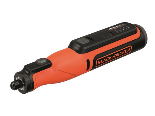 BLACK DECKER Rotary Tool 7.2V 52 Accessories In A Kit Box Lithium B/DBCRT8IK