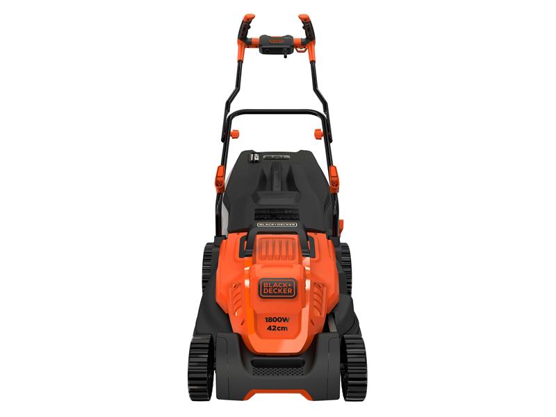 BLACK DECKER Mower With Bike Handle 42cm 1800W 240V BEMW481BH