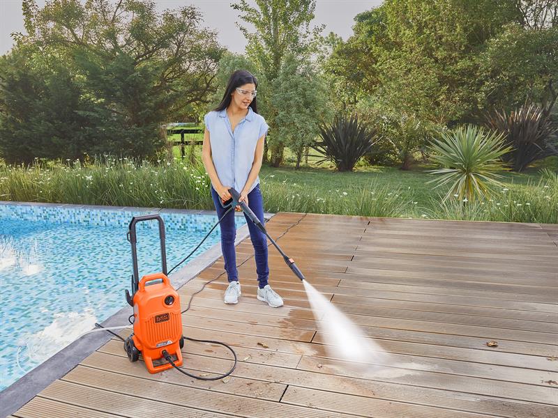 BLACK + DECKER BEPW1700 Pressure Washer 125 bar 240V B/DBEPW1700
