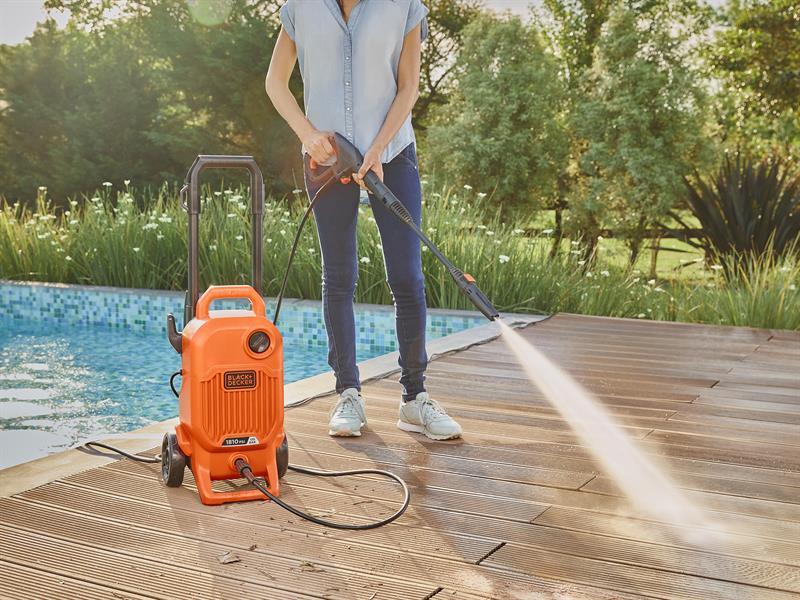 BLACK + DECKER BEPW1700 Pressure Washer 125 bar 240V B/DBEPW1700