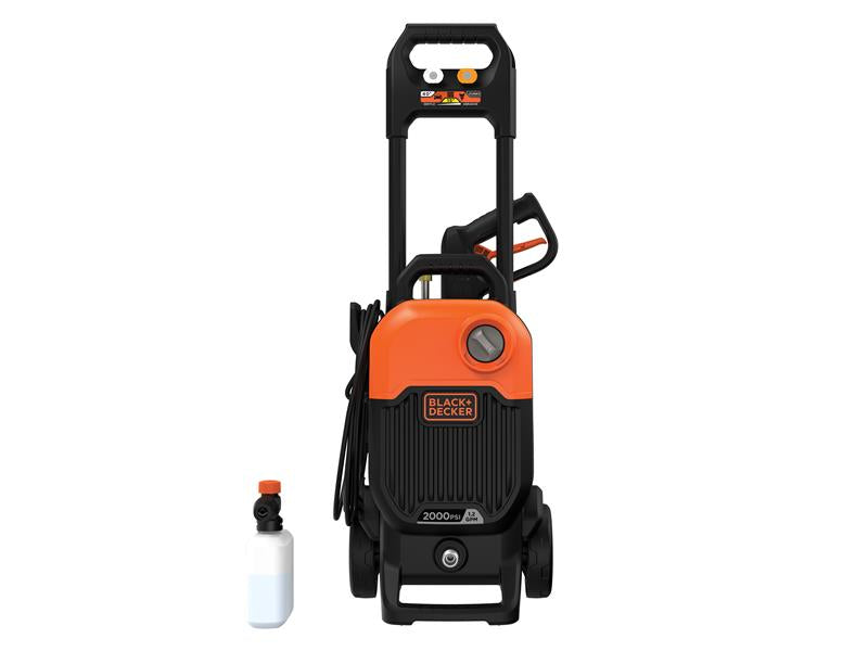 BLACK + DECKER BEPW2000 Pressure Washer 150 bar 240V B/DBEPW2000
