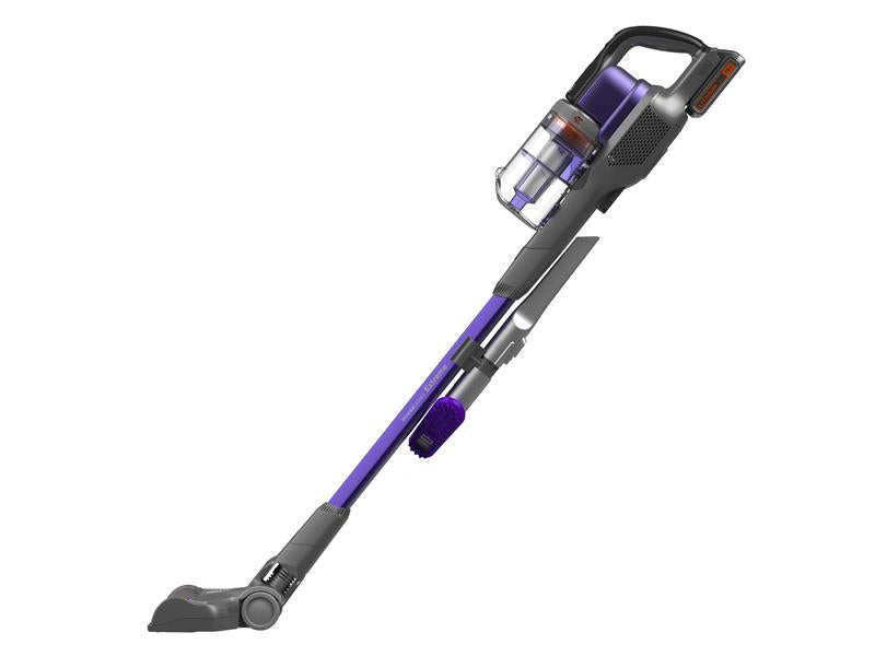 BLACK + DECKER Pet Vacuum Cleaner POWERSERIES 18V 1 x 2.0Ah Li-ion B/DBHFEV182C