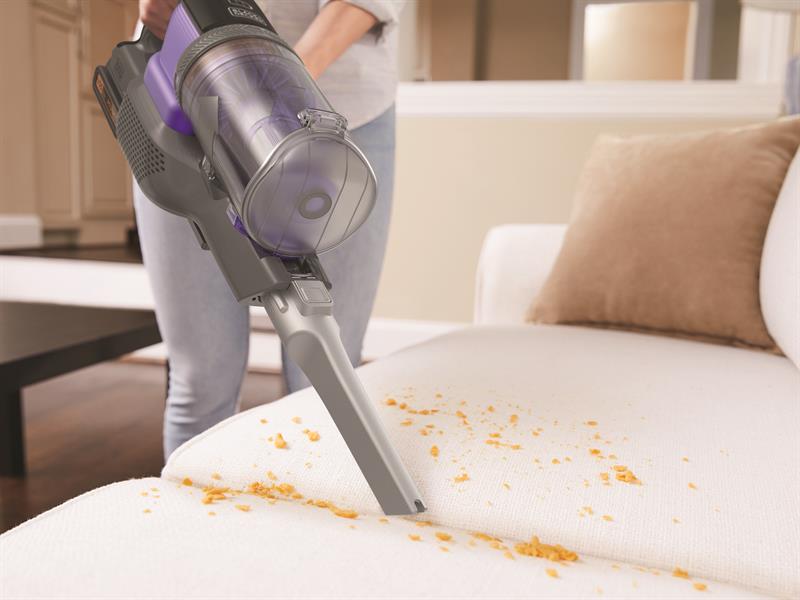 BLACK + DECKER Pet Vacuum Cleaner POWERSERIES 18V 1 x 2.0Ah Li-ion B/DBHFEV182C