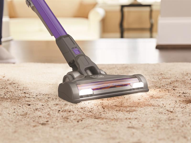 BLACK + DECKER Pet Vacuum Cleaner POWERSERIES 18V 1 x 2.0Ah Li-ion B/DBHFEV182C