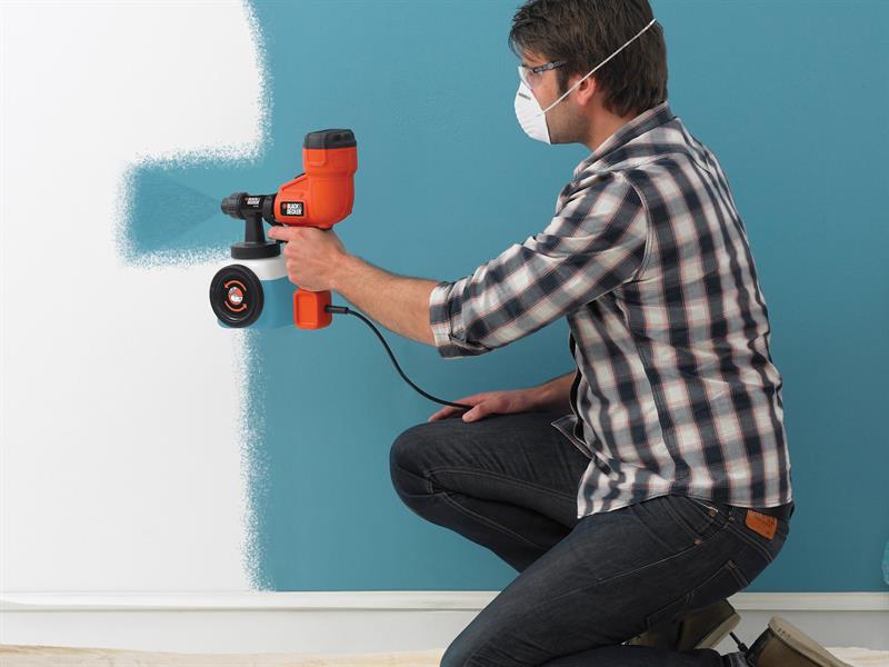 BLACK + DECKER DHVLP Handheld Spray Gun 400W 240V B/DHVLP200