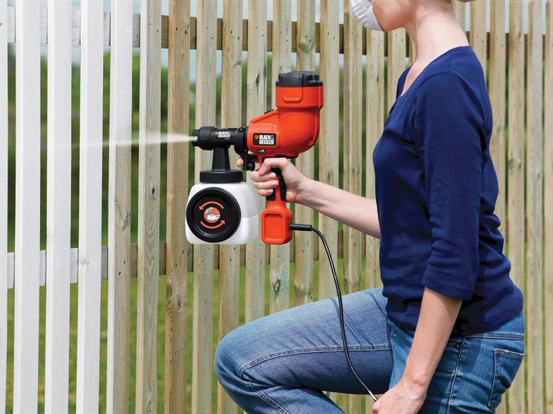 BLACK + DECKER DHVLP Handheld Spray Gun 400W 240V B/DHVLP200
