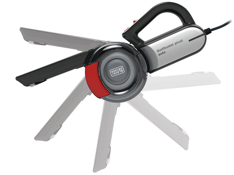 BLACK + DECKER PV1200AV Dustbuster® Pivot® Car Vacuum 12V B/DPV1200AV