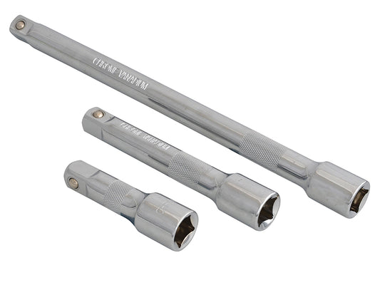 BlueSpot Extension Bar Set 3 Piece 1/2"D 75mm 125mm 5in 255mm 10in B/S02070