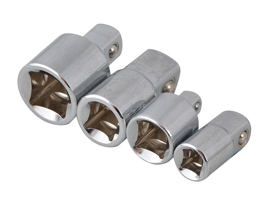 BlueSpot Tools Adaptor Reducer Set 4 Piece Chrome B/S02078