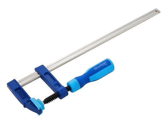 BlueSpot Tools Heavy Duty F Clamp 80 x 600mm Opening 300mm Depth 50mm B/S10038
