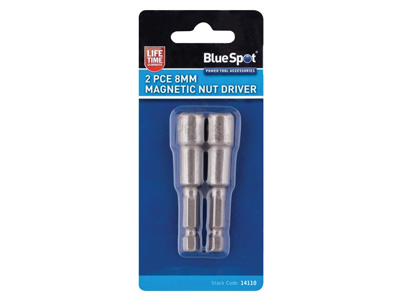 BlueSpot Tools Magnetic Nut Driver Set, 2 Piece B/S14110
