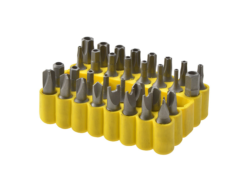 BlueSpot Tools Security Bit Set, 33 Piece B/S14151