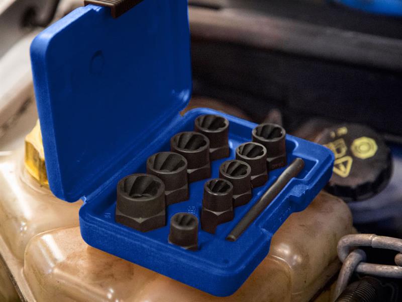 BlueSpot Tools Bolt Remover Set 9-19mm 10 Piece B/S1539